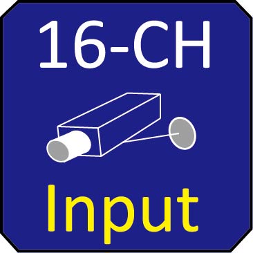 16-CH Input