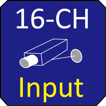 16-CH Input