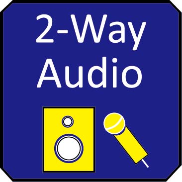 2 way audio