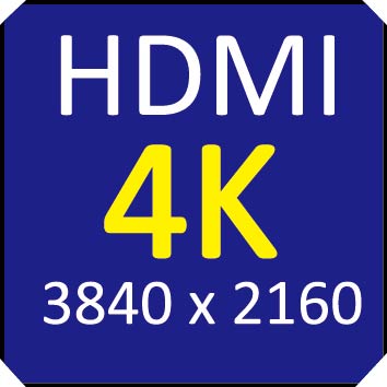 HDMI 4K 3840 x 2160
